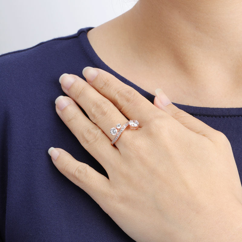 Carnival Festa S Ring (Silver/ Rose Gold) - ARTE Madrid