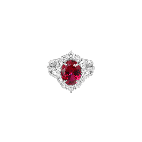 ALWAYS Alluring Ruby Red Ring - ARTE Madrid