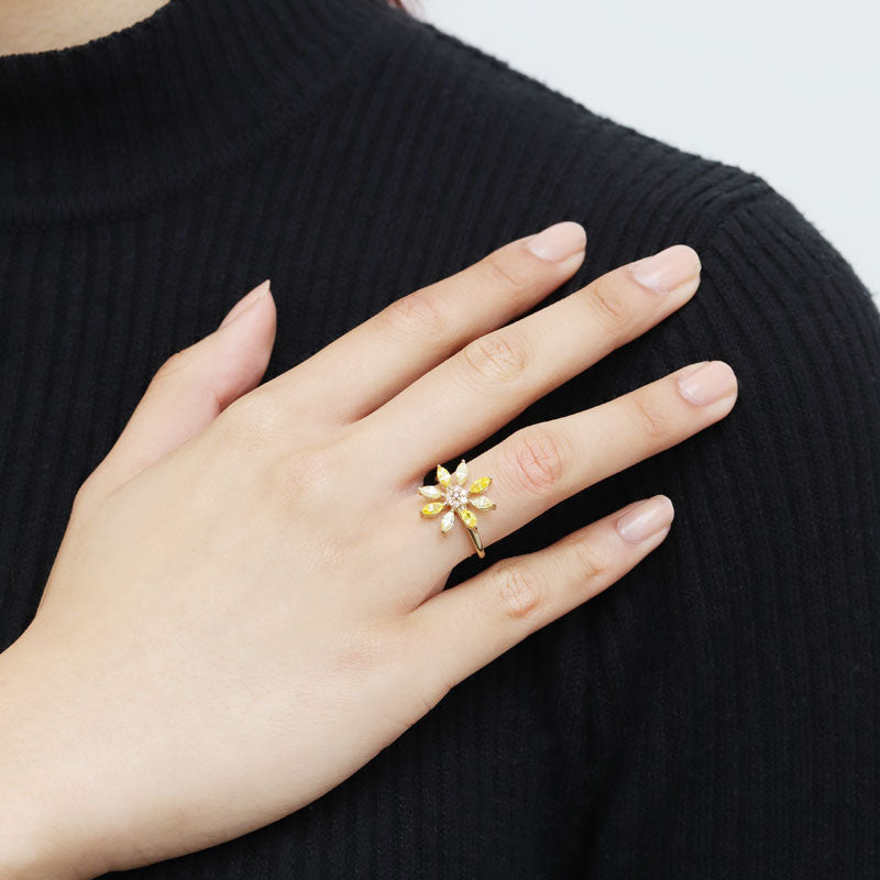 Tropical Dream Star Anise Ring (Adjustable size) - ARTE Madrid