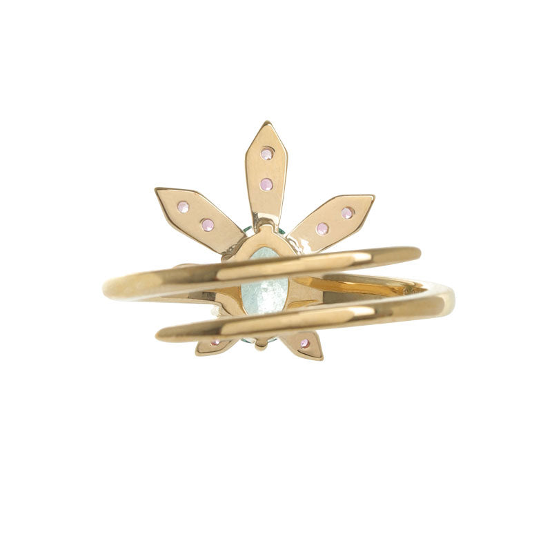 Tropical Dream Agave Ring (Adjustable size) - ARTE Madrid