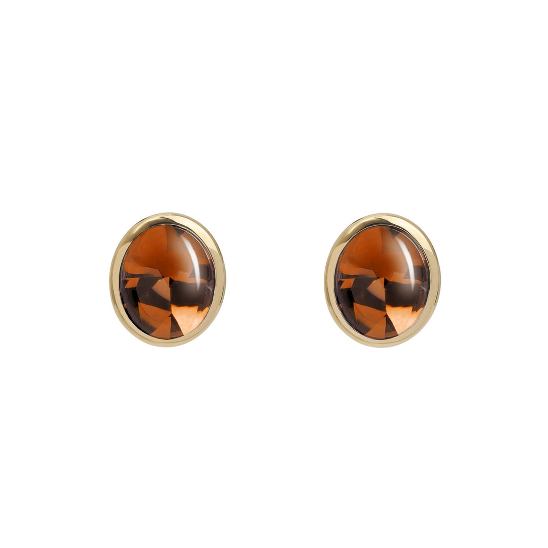 Museum Collection The Pharaoh's Gems Series Earrings - Citrine Orange - ARTE Madrid